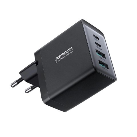 Joyroom TCG02 GaN 67W - szybka ładowarka 2× USB-C + 2× USB-A + kabel 100W