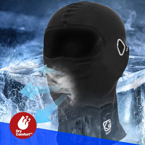 Kominiarka Motocyklowa Kewig Oddychająca i Wiatroszczelna, Pod Kask na Motor i Skuter, Szybkoschnąca, Odprowadzająca Wilgoć, Ant