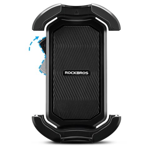 Uchwyt rowerowy Rockbros na kierownicę 4,7-6,8″ - czarny
