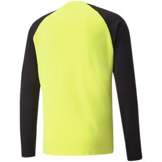 Bluza bramkarska męska Puma teamPACER GK LS żółto-czarna 704933 42