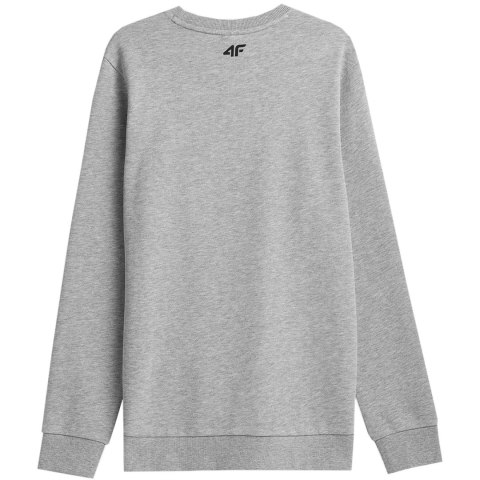 Bluza męska 4F M692 chłodny jasny szary melanż 4FAW23TSWSM692 27M Bluza męska 4F M692 chłodny jasny szary melanż 4FAW23TSWSM692 27M