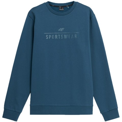 Bluza męska 4F M692 denim 4FAW23TSWSM692 32S Bluza męska 4F M692 denim 4FAW23TSWSM692 32S