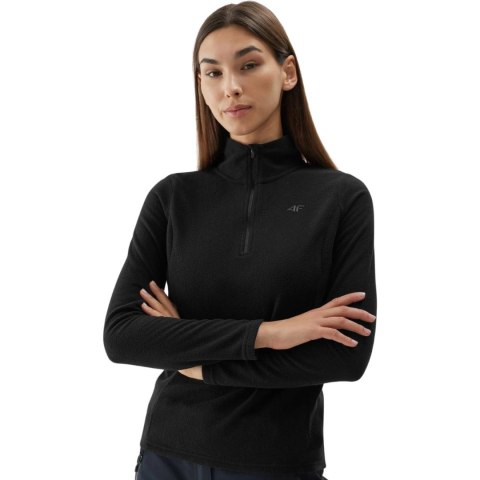 Bluza polarowa damska 4F F031 głęboka czerń 4FAW23UFLEF031 20S Bluza polarowa damska 4F F031 głęboka czerń 4FAW23UFLEF031 20S