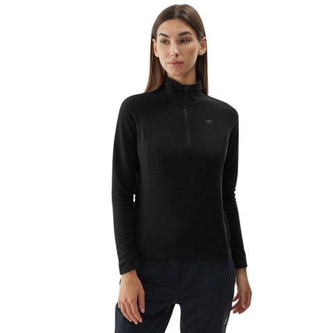 Bluza polarowa damska 4F F031 głęboka czerń 4FAW23UFLEF031 20S Bluza polarowa damska 4F F031 głęboka czerń 4FAW23UFLEF031 20S