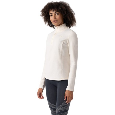 Bluza polarowa damska 4F F031 kremowa 4FAW23UFLEF031 12S Bluza polarowa damska 4F F031 kremowa 4FAW23UFLEF031 12S