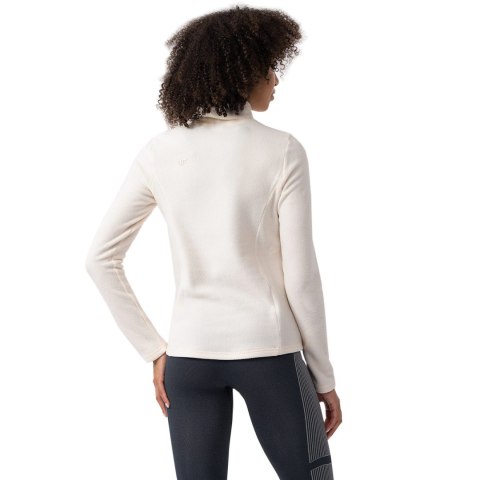Bluza polarowa damska 4F F031 kremowa 4FAW23UFLEF031 12S Bluza polarowa damska 4F F031 kremowa 4FAW23UFLEF031 12S