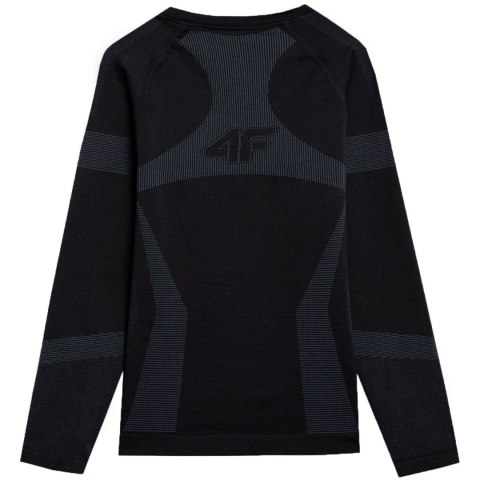 Bluza termoaktywna damska 4F F113 głęboka czerń 4FAW23USEAF113 20S Bluza termoaktywna damska 4F F113 głęboka czerń 4FAW23USEAF113 20S