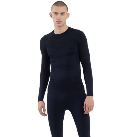 Bluza termoaktywna męska 4F M103 granatowa 4FAW23USEAM103 31S Bluza termoaktywna męska 4F M103 granatowa 4FAW23USEAM103 31S