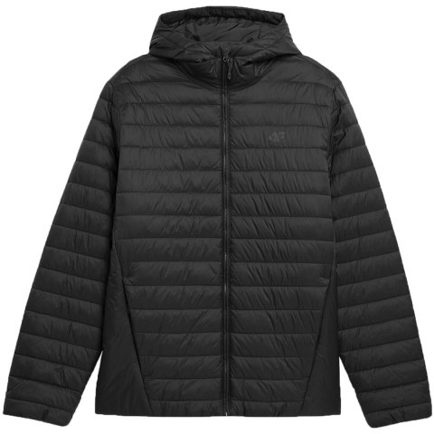 Kurtka męska puchowa 4F M240 głęboka czerń 4FAW23TDJAM240 20S Kurtka męska puchowa 4F M240 głęboka czerń 4FAW23TDJAM240 20S