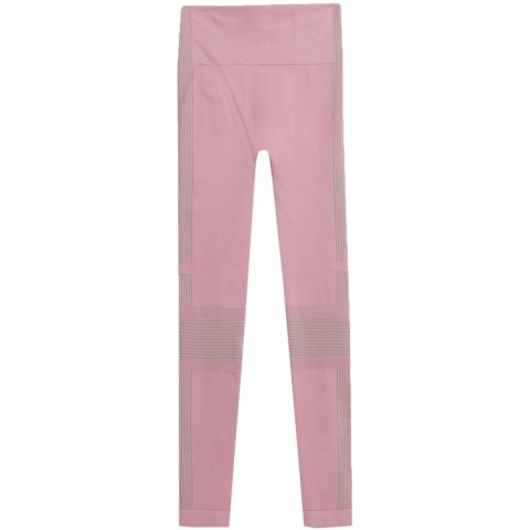 Legginsy termoaktywne damskie 4F F116 ciemny róż 4FAW23USEAF116 53S Legginsy termoaktywne damskie 4F F116 ciemny róż 4FAW23USEAF116 53S