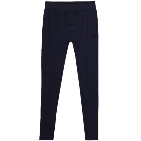 Legginsy termoaktywne męskie 4F M104 granatowe 4FAW23USEAM104 31S Legginsy termoaktywne męskie 4F M104 granatowe 4FAW23USEAM104 31S