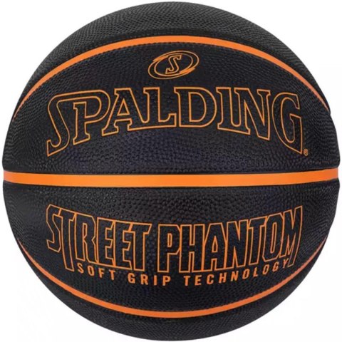 Piłka do koszykówki Spalding Phantom czarno-pomarańczowa 84383Z Piłka do koszykówki Spalding Phantom czarno-pomarańczowa 84383Z