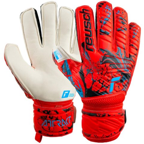 Rękawice bramkarskie Reusch Attrakt Grip czerwone 5370815 3334 Rękawice bramkarskie Reusch Attrakt Grip czerwone 5370815 3334