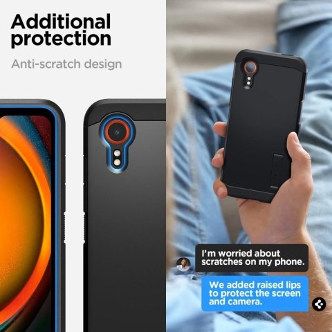 Etui do Samsung Galaxy XCover 7 Pro Spigen Tough Armor Czarny