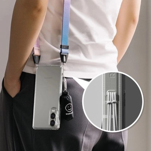 Etui do Samsung Galaxy S25 Edge Ringke Fusion Clear Military Grade