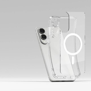 Etui do Samsung Galaxy S25 Edge Ringke Fusion Magnetic MagSafe Clear