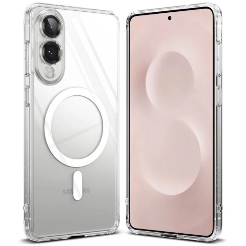 Etui do Samsung Galaxy S25 Edge Ringke Fusion Magnetic MagSafe Clear