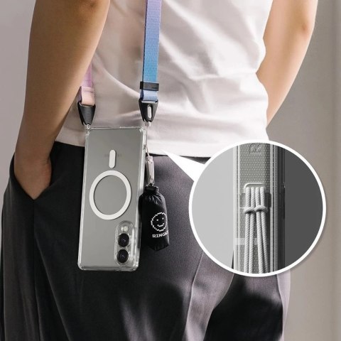 Etui do Samsung Galaxy S25 Edge Ringke Fusion Magnetic MagSafe Clear