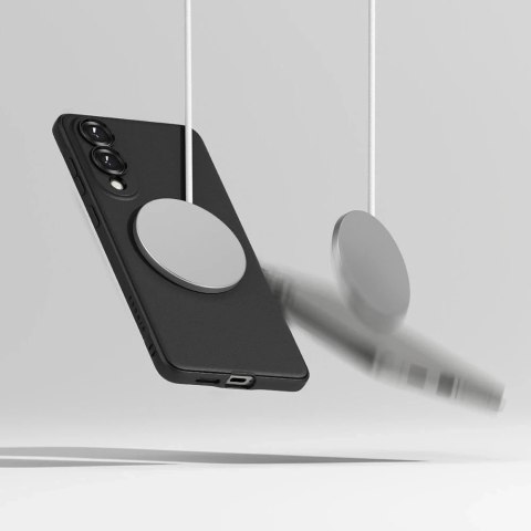 Etui do Samsung Galaxy S25 Edge Ringke Onyx Magnetic MagSafe Czarny