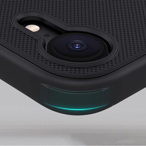 Etui do iPhone 16e Nillkin Frosted Shield Pro MagSafe Czarne