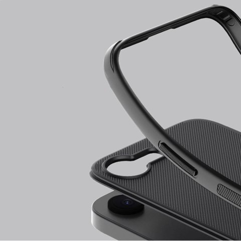 Etui do iPhone 16e Nillkin Frosted Shield Pro MagSafe Czarne