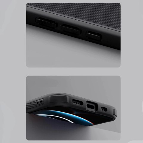 Etui do iPhone 16e Nillkin Frosted Shield Pro MagSafe Czarne
