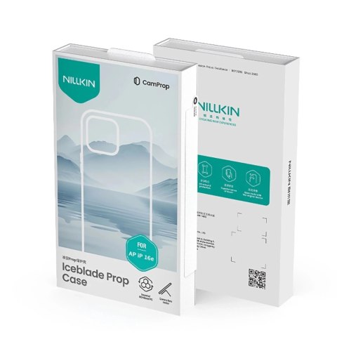 Etui do iPhone 16e Nillkin Iceblade MagSafe Podstawka Zielone