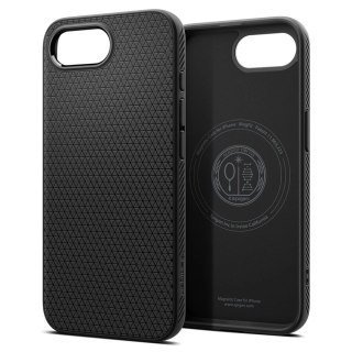 Etui do iPhone 16e Spigen Liquid Air Mag MagSafe Matte Black