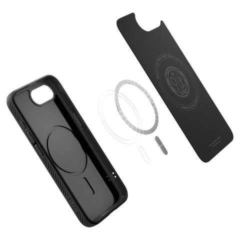 Etui do iPhone 16e Spigen Liquid Air Mag MagSafe Matte Black