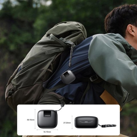 Joyroom Jdots JR-DB3 TWS czarne - Bluetooth 5.4, IPX5, 28 h odtwarzania