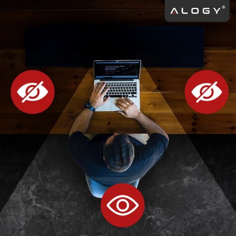 Magnetyczna folia prywatyzująca do MacBook Air 13" 2018-2021 - ochrona prywatności, łatwy montaż, pokrowiec do przechowywania, r