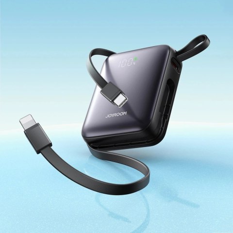 Powerbank Joyroom JR-PBF27 10000 mAh 22.5 W USB-C & Lightning - czarny