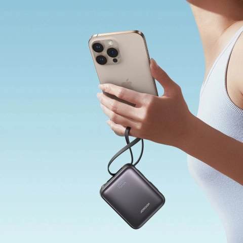 Powerbank Joyroom JR-PBF27 10000 mAh 22.5 W USB-C & Lightning - czarny