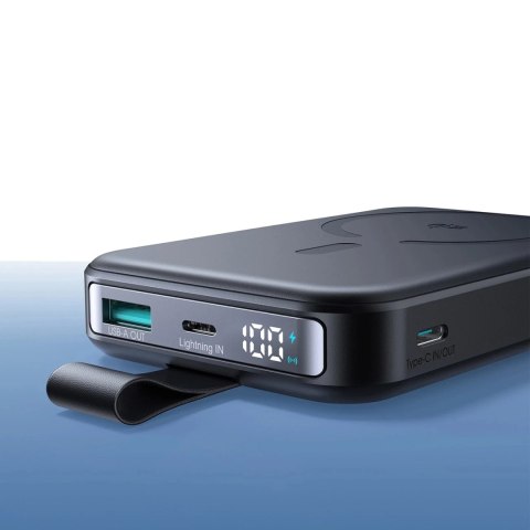 Powerbank Joyroom JR-PBM11 10000 mAh 22.5 W Qi2 MagSafe ze stojakiem - czarny