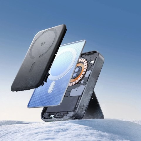 Powerbank Joyroom JR-PBM11 10000 mAh 22.5 W Qi2 MagSafe ze stojakiem - czarny