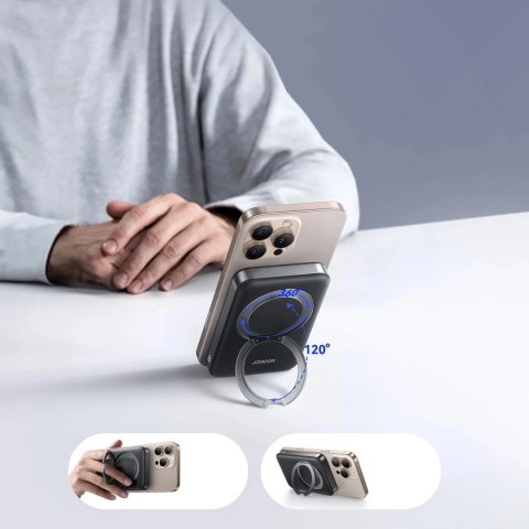 Powerbank Joyroom JR-PBM12 10000 mAh 22.5 W Qi2 MagSafe 360° - czarny