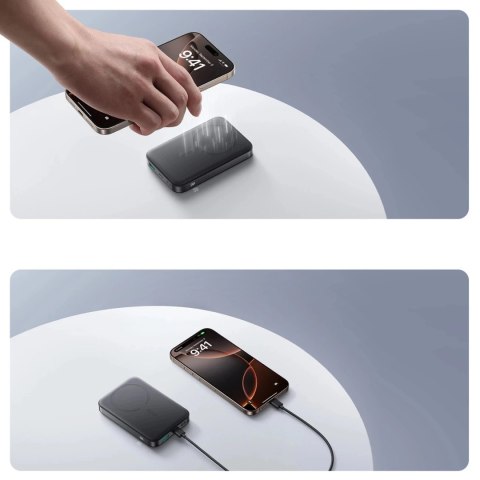 Powerbank Joyroom JR-PBM12 10000 mAh 22.5 W Qi2 MagSafe 360° - czarny