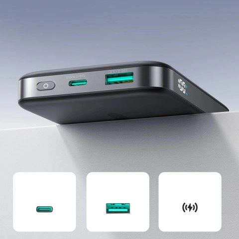Powerbank Joyroom JR-PBM12 10000 mAh 22.5 W Qi2 MagSafe 360° - czarny