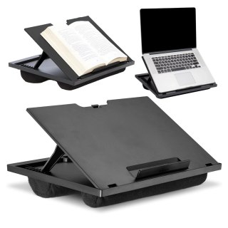 Składana Podstawka na Laptopa do 16 cali z Regulacją Kąta Nachylenia, Miękkimi Poduszkami i Antypoślizgową Powierzchnią, do Prac