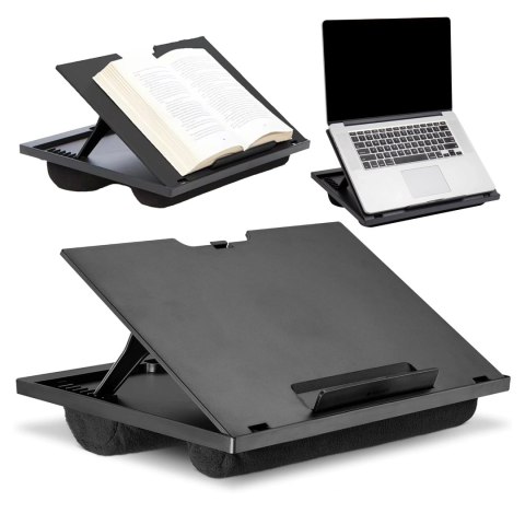 Składana Podstawka na Laptopa do 16 cali z Regulacją Kąta Nachylenia, Miękkimi Poduszkami i Antypoślizgową Powierzchnią, do Prac