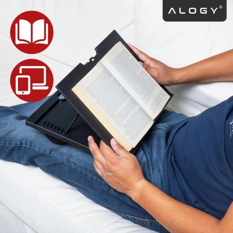 Składana Podstawka na Laptopa do 16 cali z Regulacją Kąta Nachylenia, Miękkimi Poduszkami i Antypoślizgową Powierzchnią, do Prac