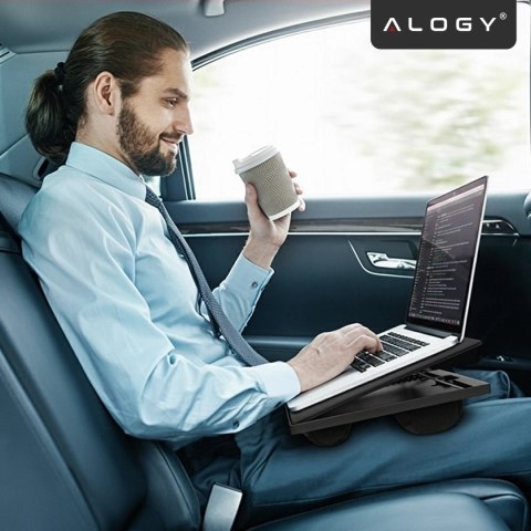 Składana Podstawka na Laptopa do 16 cali z Regulacją Kąta Nachylenia, Miękkimi Poduszkami i Antypoślizgową Powierzchnią, do Prac