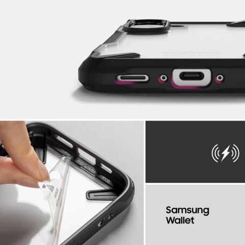 Etui Ochronne do Galaxy A36 / A56 5G Ringke Fusion X Black