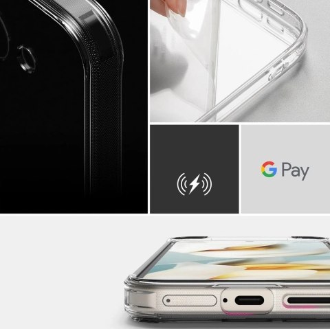 Etui Ochronne do Google Pixel 9a Ringke Fusion Clear