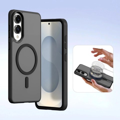 Etui Ochronne do Samsung Galaxy S25 Edge Dux Ducis Lawa MagSafe Black