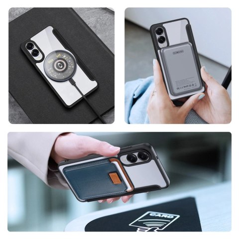 Etui Ochronne do Samsung Galaxy S25 Edge Dux Ducis Skin X Pro MagSafe Black