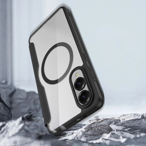 Etui Ochronne do Samsung Galaxy S25 Edge Dux Ducis Skin X Pro MagSafe Black