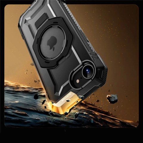 Etui Supcase UB Grip MagSafe iPhone 16e Black Ochronne Mocne