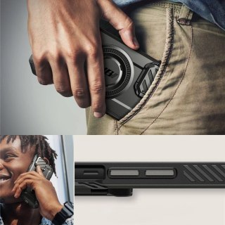 Etui Supcase UB XT Mag MagSafe iPhone 16e Black z podstawką
