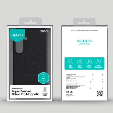 Etui do Samsung Galaxy S25+ Nillkin Pro Magnetic MagSafe Czarne